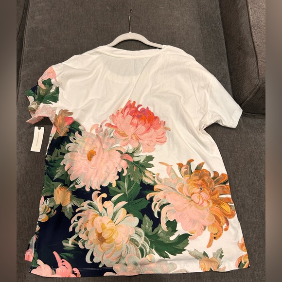 NWT Anthropologie 1986 Oversized Tee - Picture 2 of 3